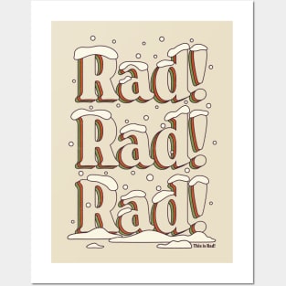 Rad! Rad! Rad-mas 22! - classic Posters and Art